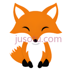 卡通,狐狸,橙色PNG