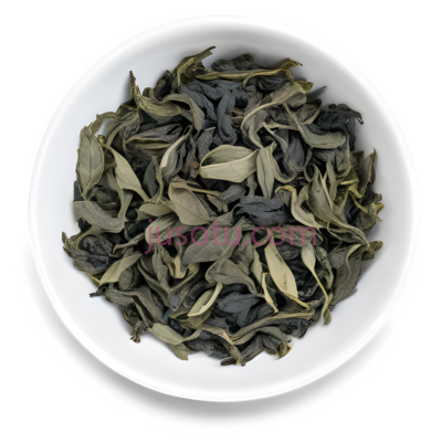 手卷乌龙茶叶,茶碗, PNG