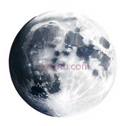 月球,灰白色调,灰色, PNG