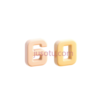数字,3D立体,黄色, PNG
