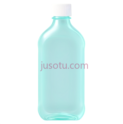 塑料瓶,绿色, PNG