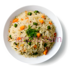 蔬菜炒饭,家常菜,白色,黄色,绿色PNG