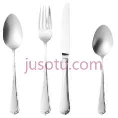 餐具,调羹,匙子,刀叉, PNG