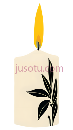桂花蜡烛PNG