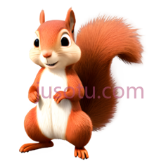 可爱松鼠PNG
