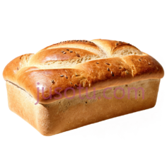 面包,长方形,金黄色PNG