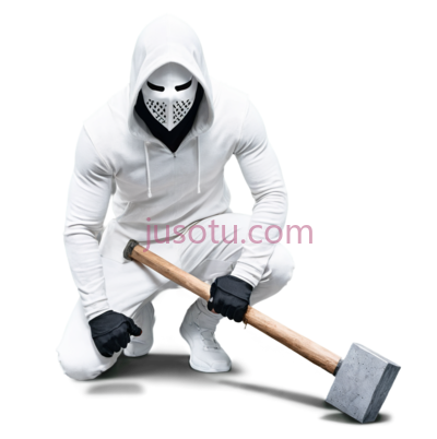 人物,戴着面具,连帽衫,白色, PNG