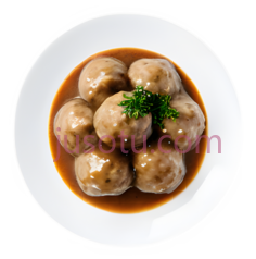 肉丸,中式料理,棕色PNG
