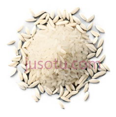 大米,散落,堆叠,白色PNG