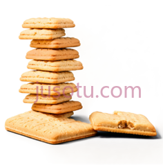 方形饼干PNG