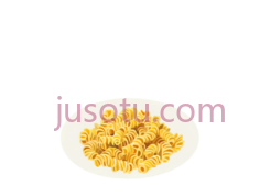 意大利面,黄色PNG