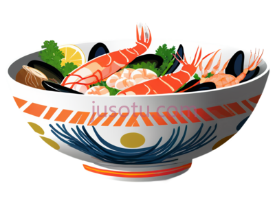海鲜碗, PNG