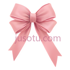 蝴蝶结,丝带,粉色PNG