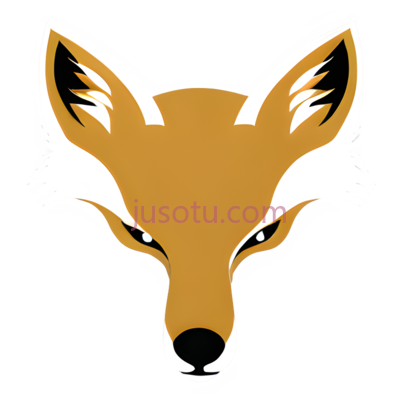 狐狸,金色, PNG