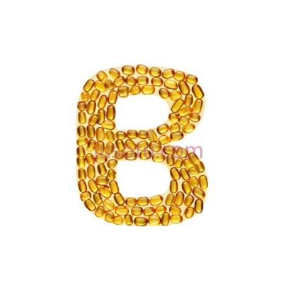 字母B,金色颗粒填充,金色, PNG