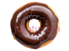巧克力甜甜圈PNG
