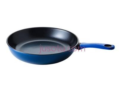 蓝色炒锅, PNG