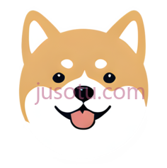 柴犬,卡通,棕色,白色,粉色PNG