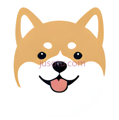 柴犬,卡通,棕色,白色,粉色, PNG