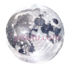 月亮,星空, PNG