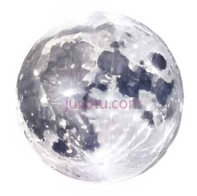 月亮,星空, PNG